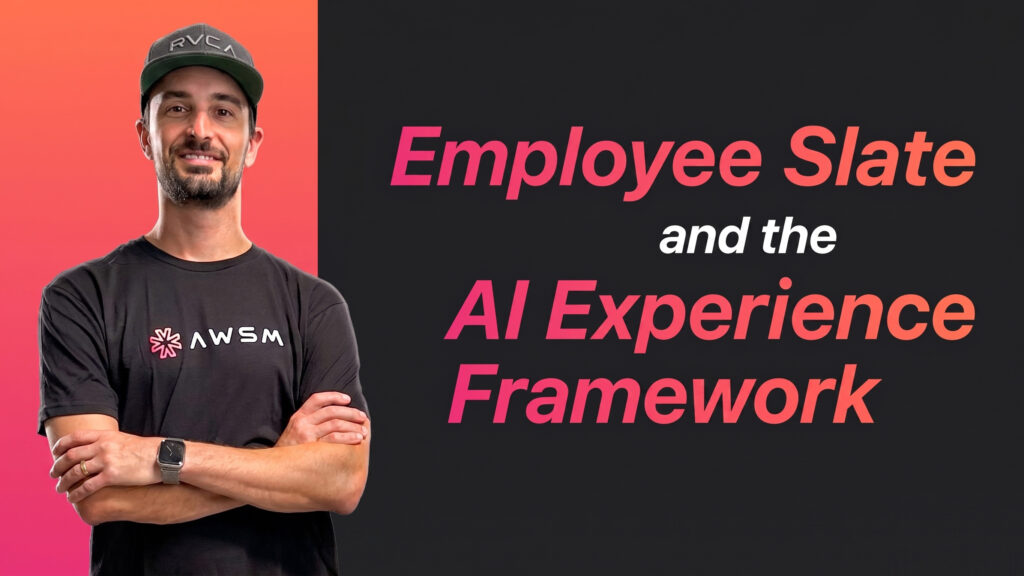EmployeeWorks, Employee Slate, and the AI Experience Framework (AIUX)
