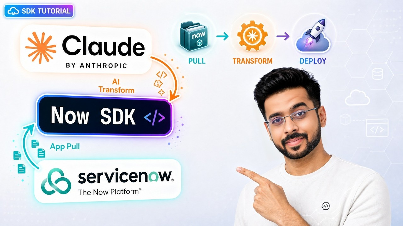 Modernize ServiceNow Apps with Now SDK and Claude AI