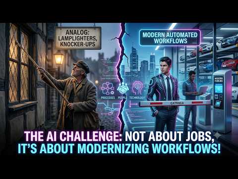 The AI Challenge: not about jobs, it`s about modernizing workflows!