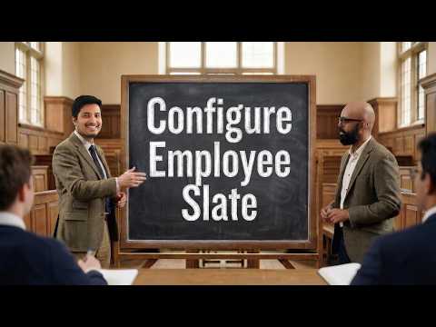 Getting Employee Slate Configured: A Technical Deep Dive