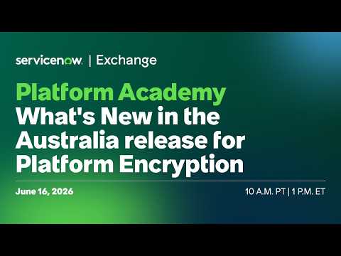 What's New for Platform Encryption in Australia