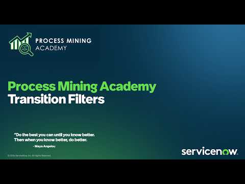 Process Mining Academy #49 - Advanced Transition Filters