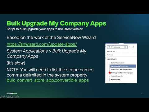 Bulk Upgrade and Convert App Repo Apps After Clone