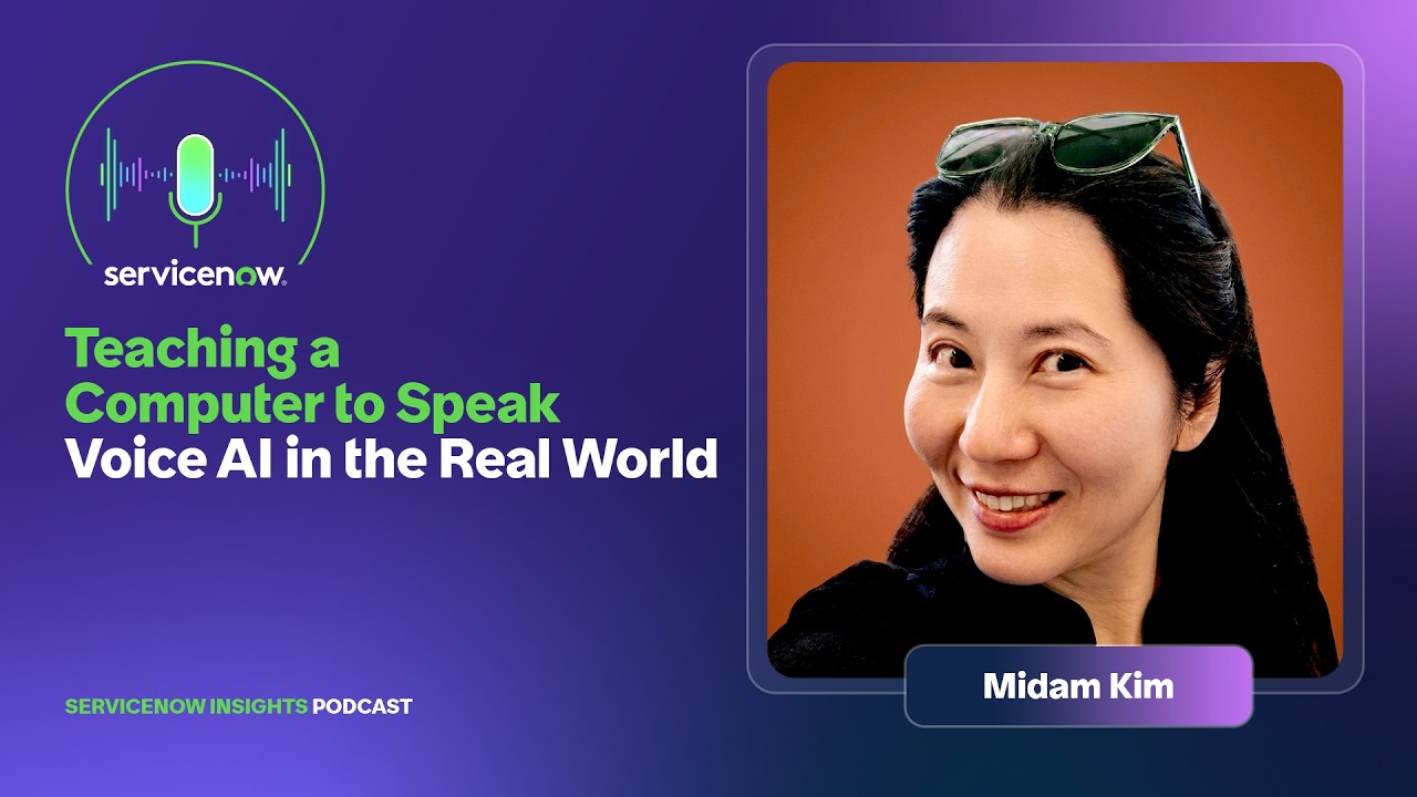 Teaching a Computer to Speak - Voice AI in the Real World | ServiceNow Insights