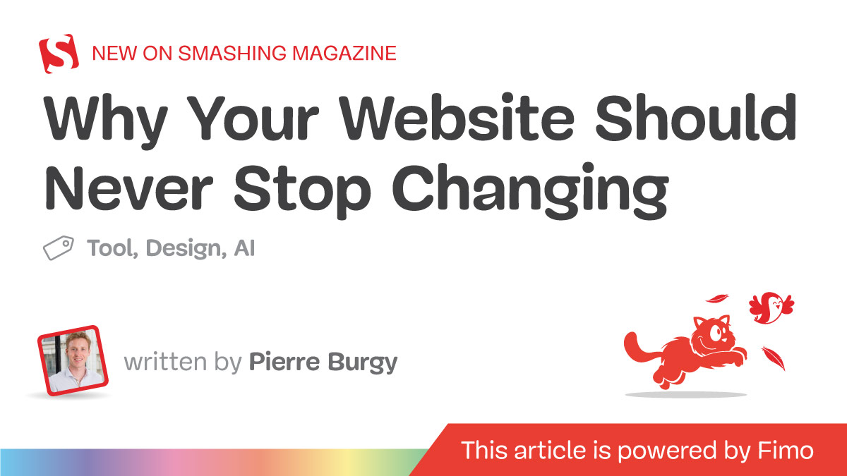 Why Your Website Should Never Stop Changing