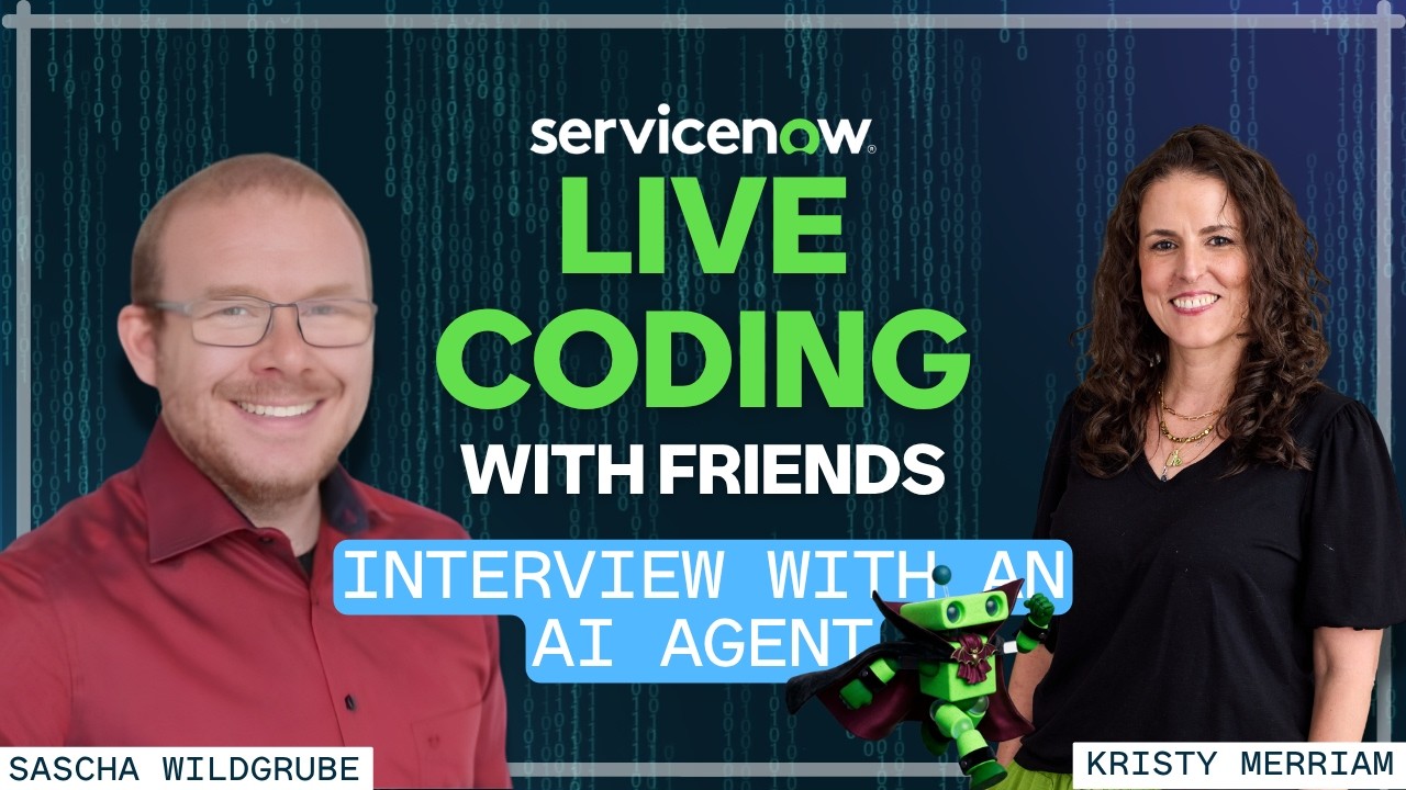 Interview with an AI Agent: Building ServiceNow Apps with AI | Live Coding with Friends