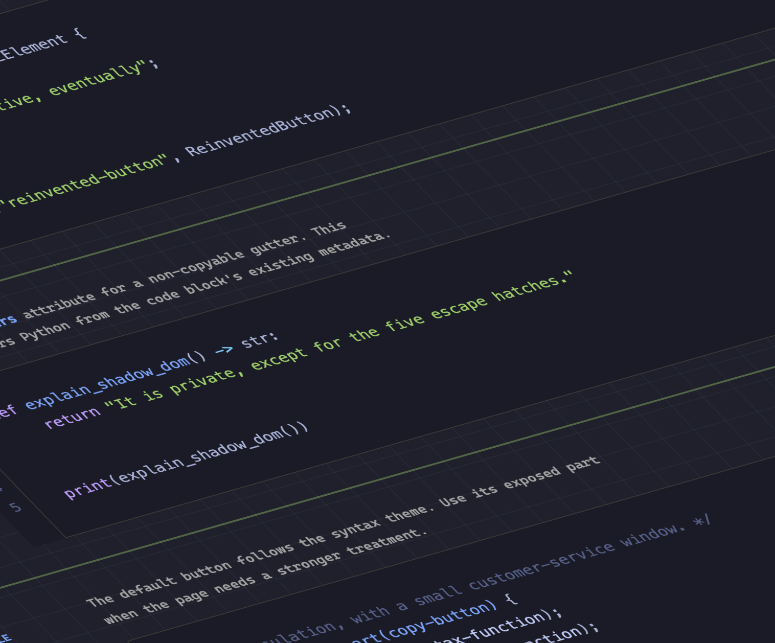 What’s !important #18: <geolocation>, Syntax ::highlight()ing, named-feature(), and More