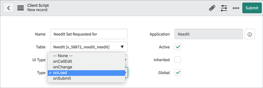 Creating Client Scripts