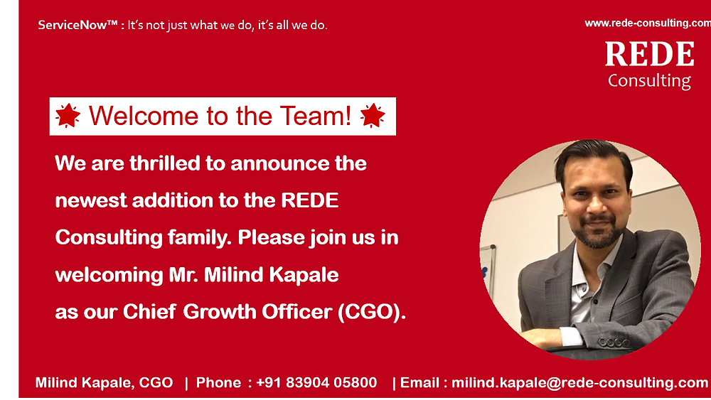 Welcome to the Team!