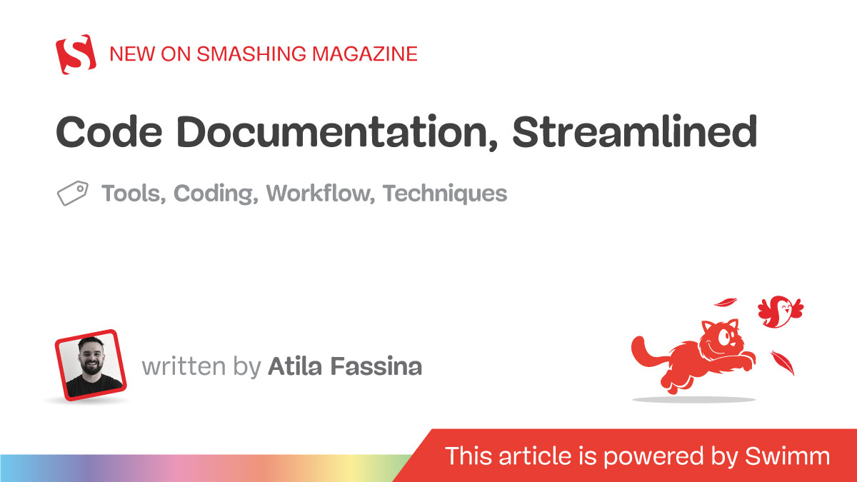 Code Documentation, Streamlined — Smashing Magazine