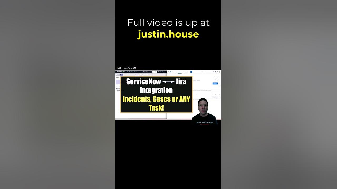 ServiceNow & Jira Integration - Incidents, Cases or ANY Task - short #servicenow