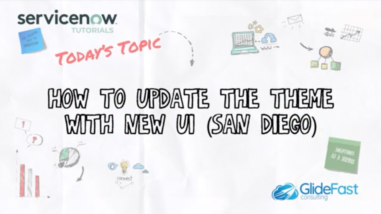 How to Update Theme with New UI (San Diego) in ServiceNow | ServiceNow Tutorials