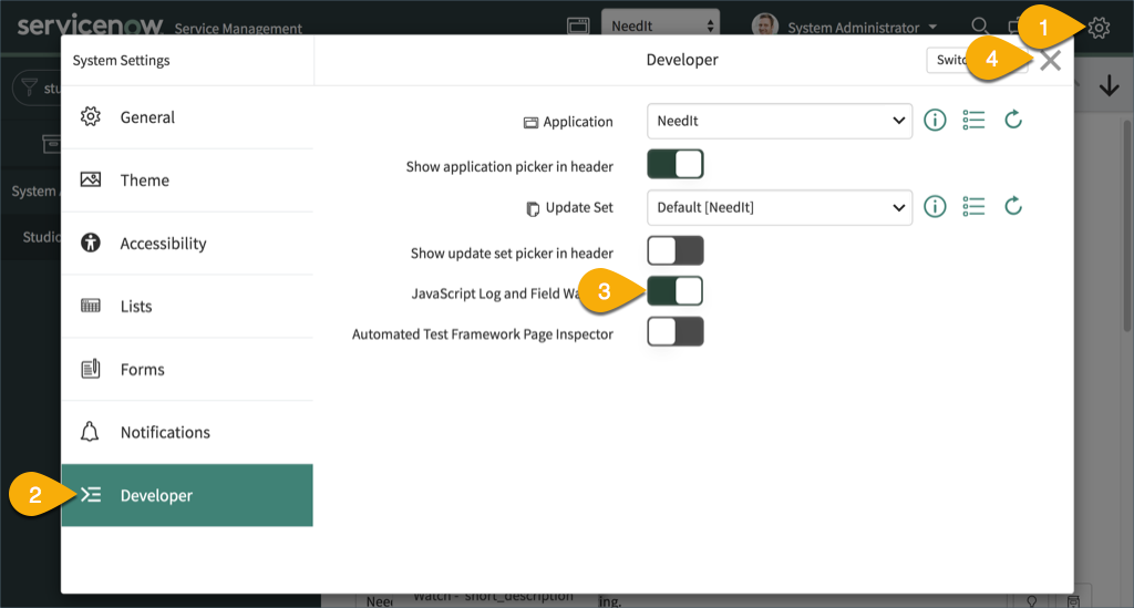 Debugging Client Scripts