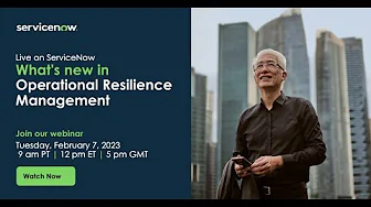 What’s new in Operational Resilience Management
