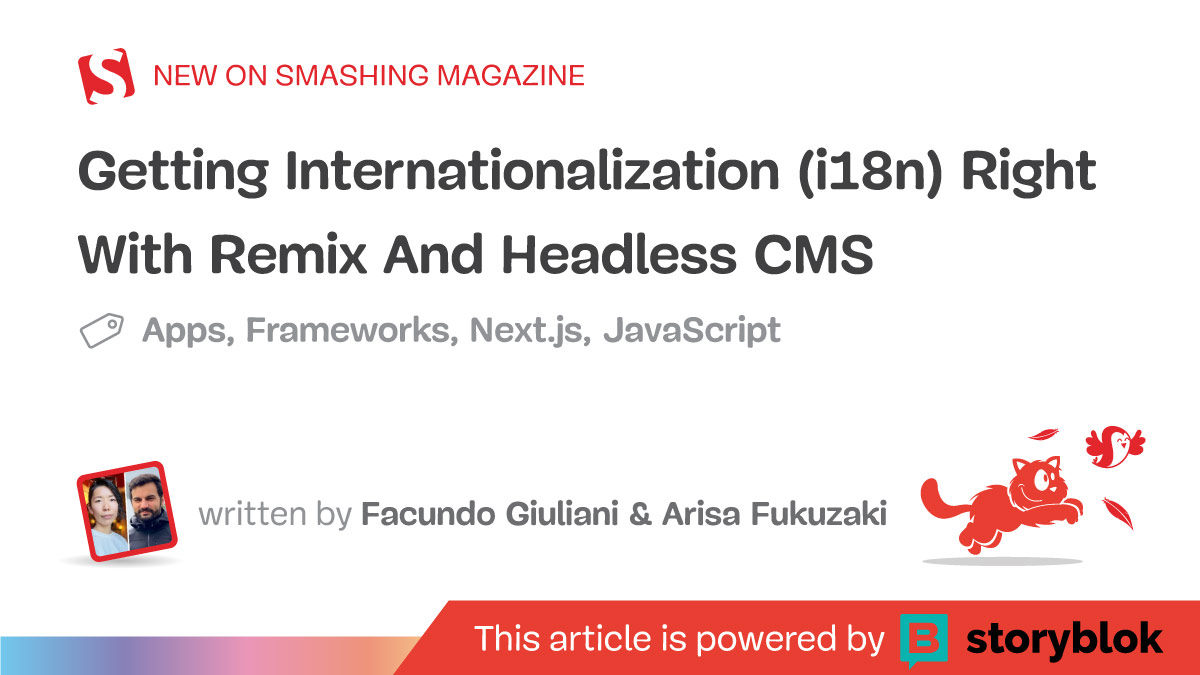 Getting Internationalization (i18n) Right With Remix And Headless CMS — Smashing Magazine
