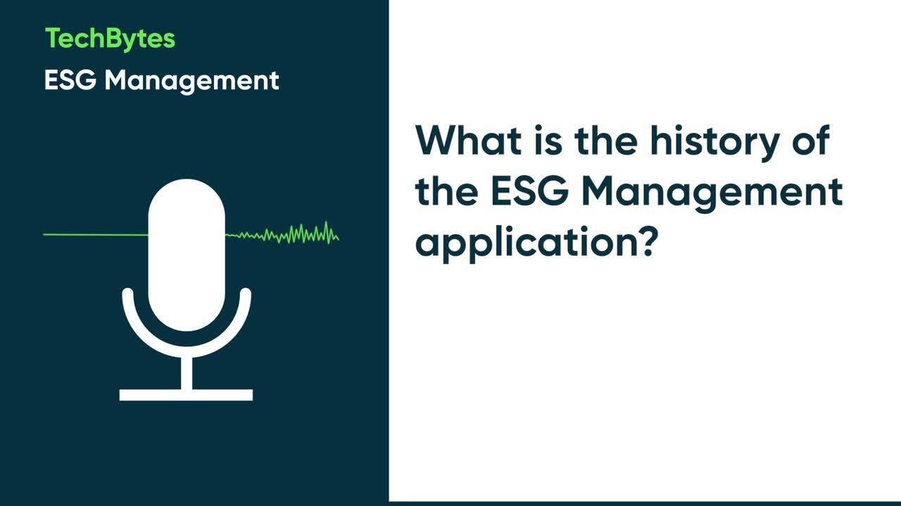 TechBytes podcast | ESG management