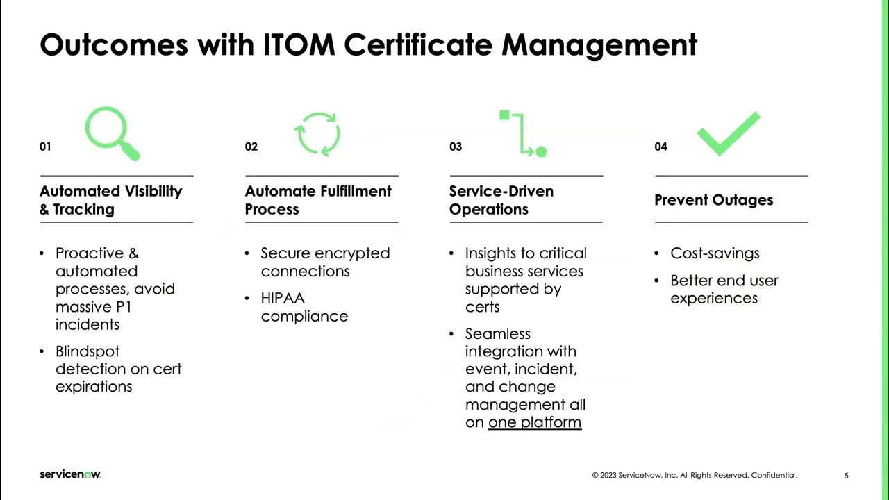 Improving Healthcare Provider Service Operations with ITOM Cert. Management