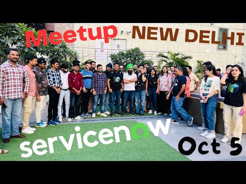 Glimpse of ServiceNow Dev Meetup 05 October 2024 at New Delhi
