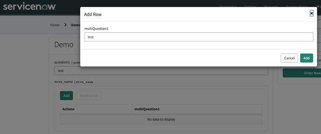 Set values in a Multi Row Variable Set (MRVS).