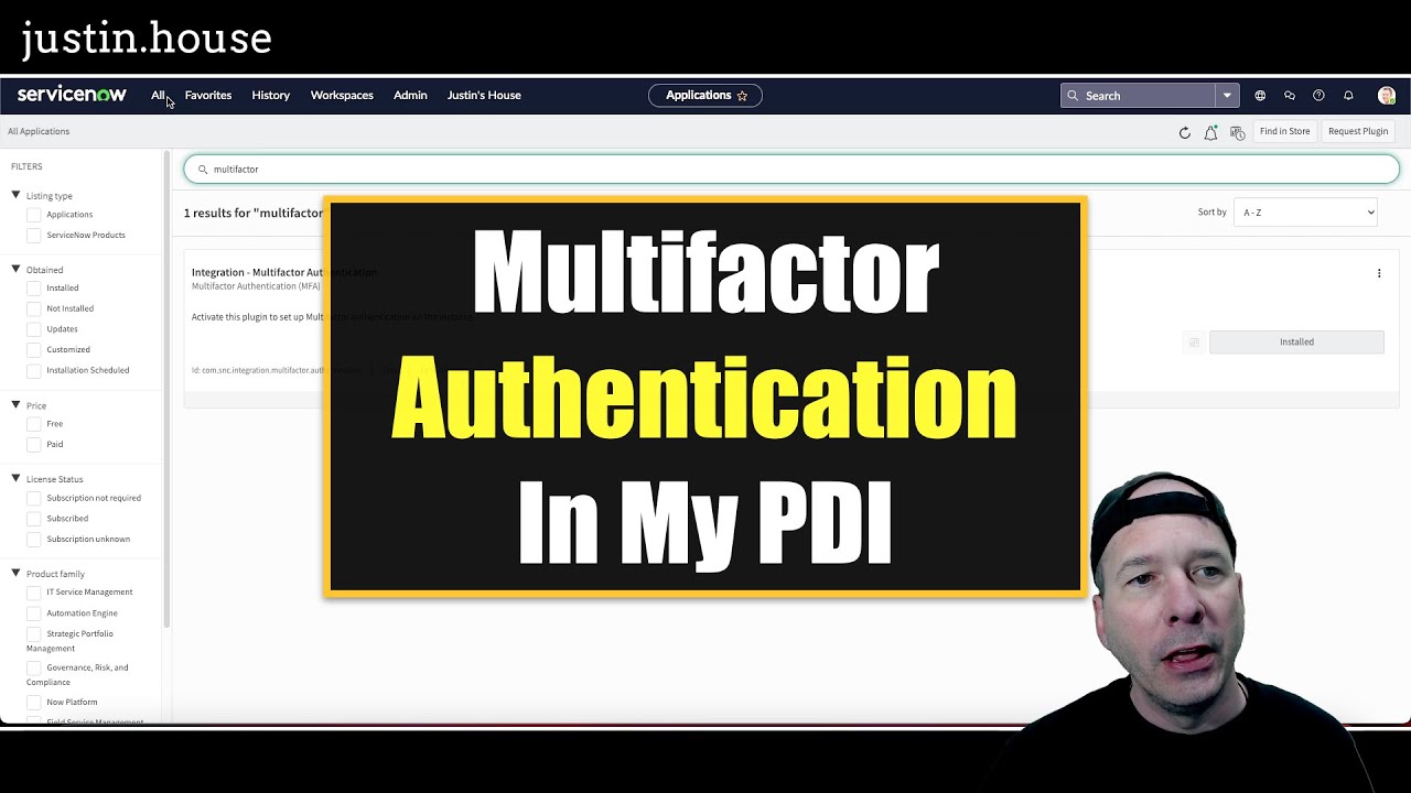 Multifactor Authentication In My PDI