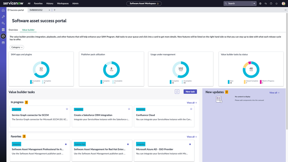 What's new in the Utah family release for ServiceNow asset management products