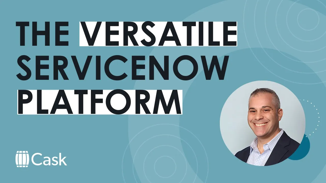 ServiceNow versatile platform in action