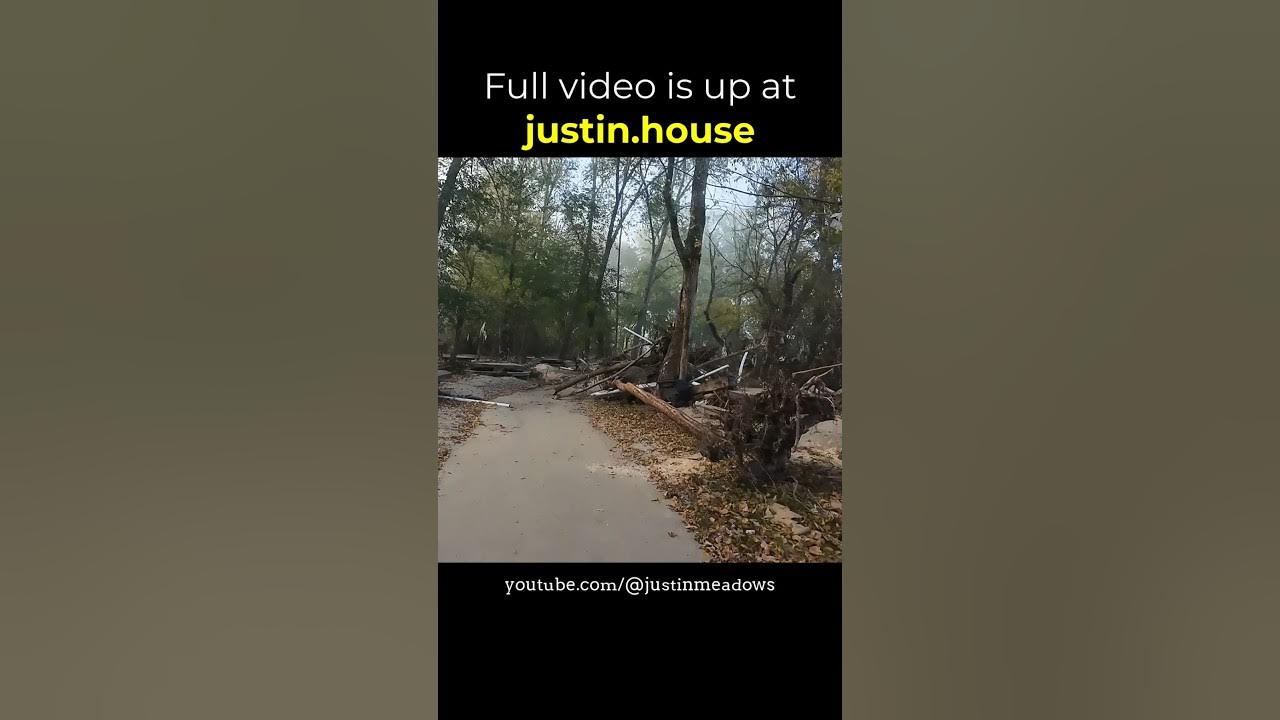 Riverside Park in Woodfin: After Helene - short 🩳 #wncstrong