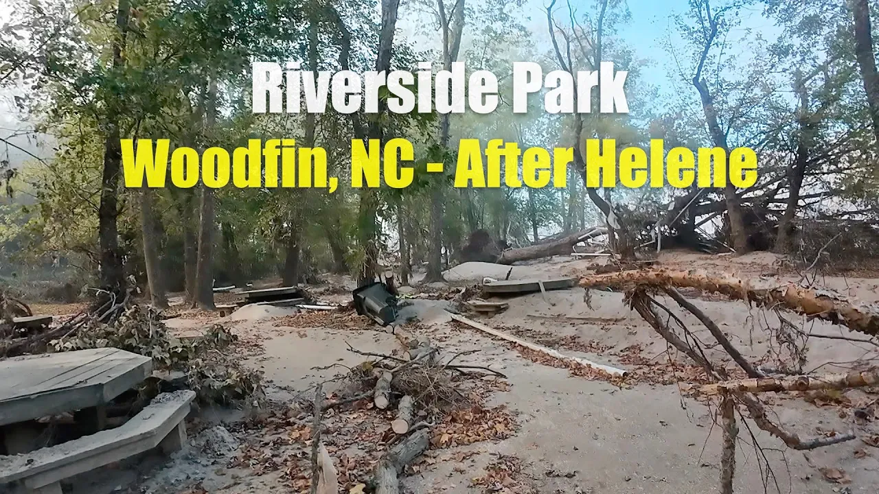 Riverside Park in Woodfin: After Helene #wncstrong