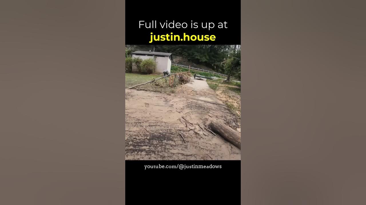 Helene Day 5 in Woodfin and Asheville, North Carolina - short 🩳 #wncstrong