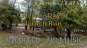 UNEDITED: Helene Day 5 in Woodfin and Asheville, North Carolina #wncstrong
