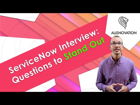 ServiceNow Interview: Questions to Stand Out | Allenovation