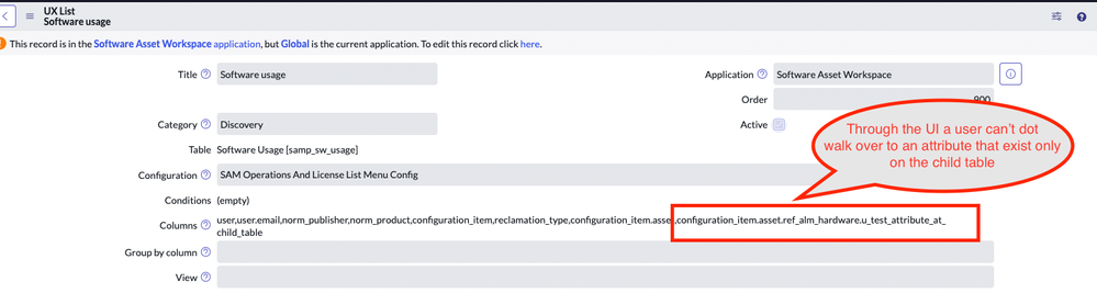 Unable to add dot walked fields from child tables in Next Experience UI