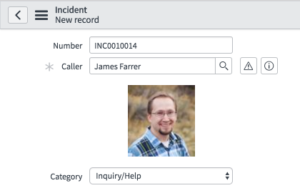 Add a user profile photo to a form