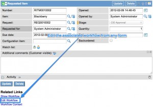 Edit a Workflow Directly from a Task