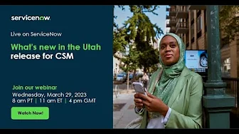 What’s new in the Utah Release for CSM