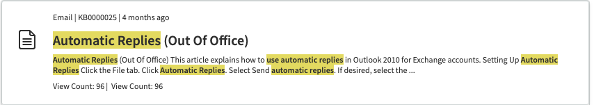 Quick Guide to add fields to knowledge article search results in service portal