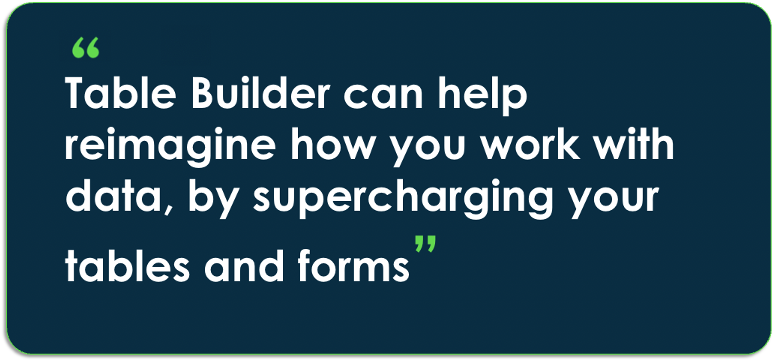 Introducing a Practical Guide to Table Builder by Now Create