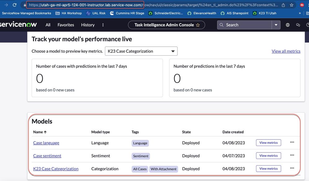 How to move your trained Task Intelligence Models to a different instance