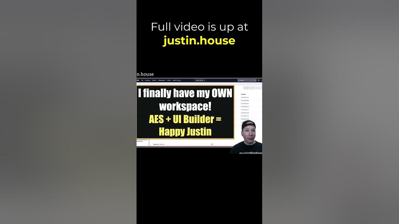 App Engine Studio Workspace Builder - short 🩳 #servicenow #aes #appengine #workspace #ui #ux