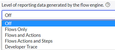 Flow reports not available. Check system property com.snc.process_flow.reporting.level