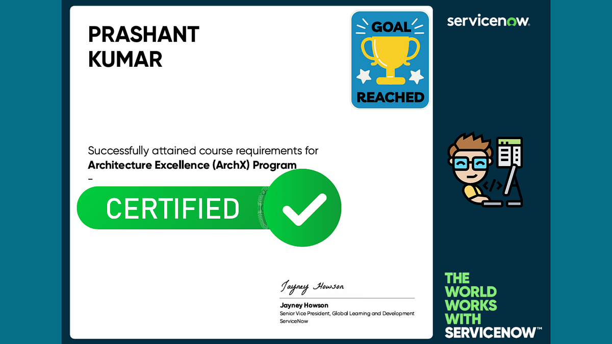 Architecture Excellence (ArchX) Program