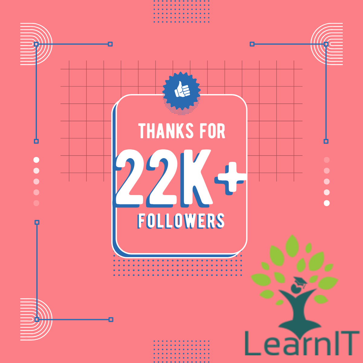 Celebrating 22k followers on LinkedIn!