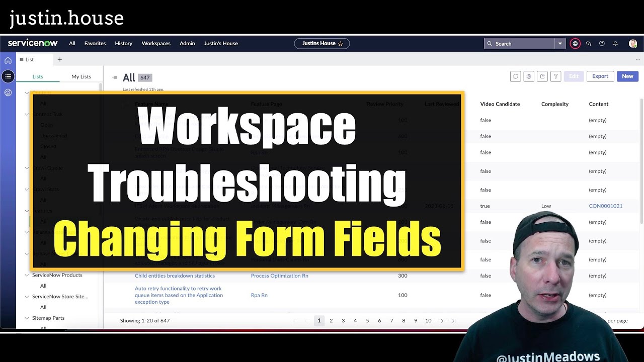 Workspace Forms and UI Builder (or do I need UI Builder?)