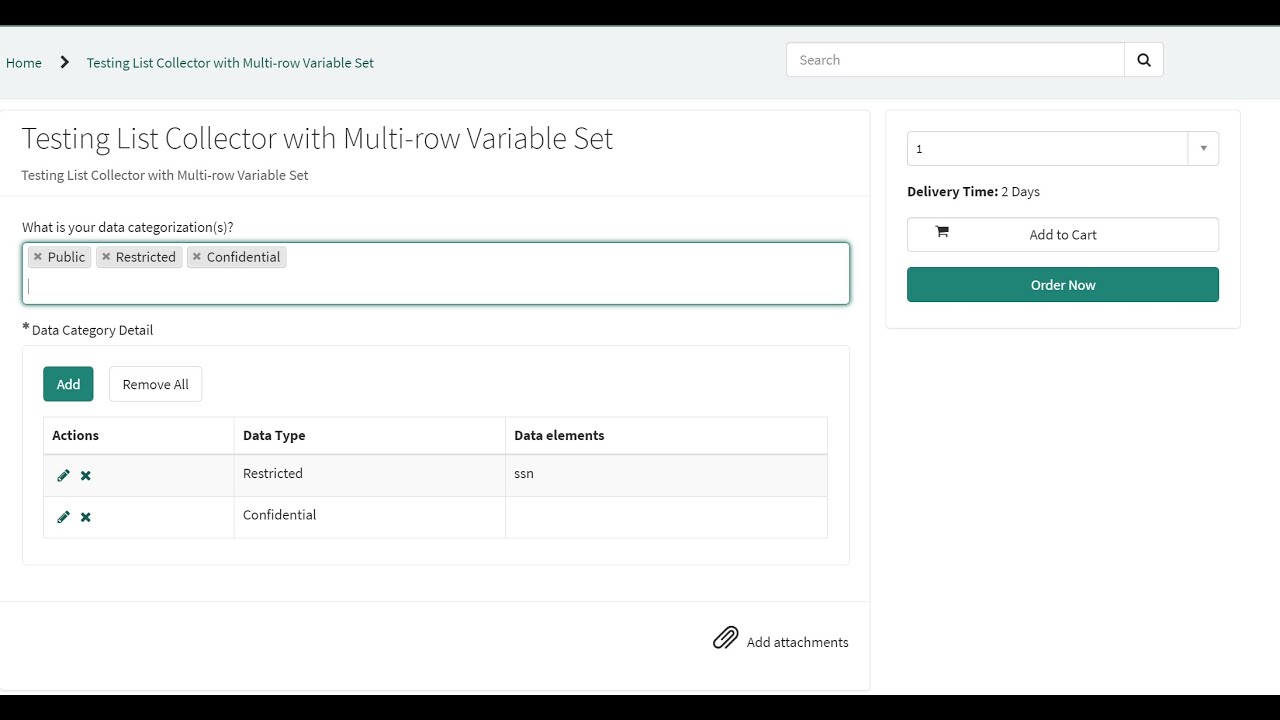 List Collector with Dynamic Multi-row Variable Set