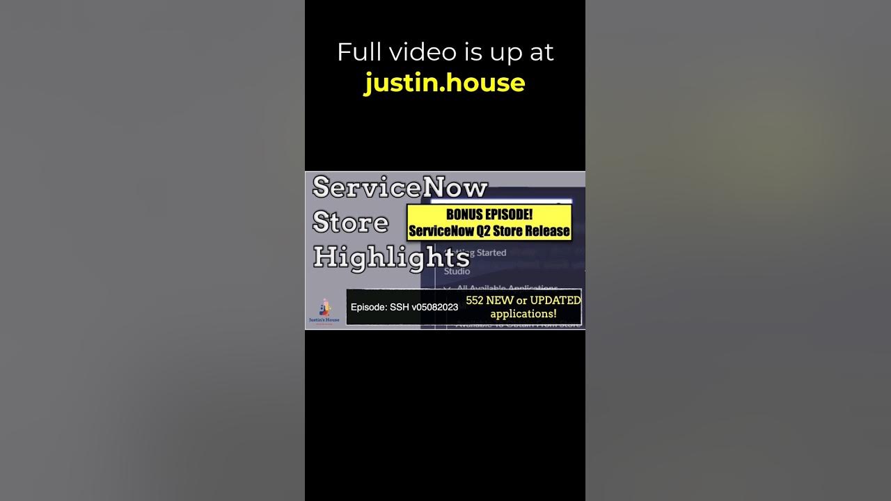 BONUS EPISODE! SSH v05082023 - Q2 Store Release! #servicenow #apps #appstore #llm #generativeai