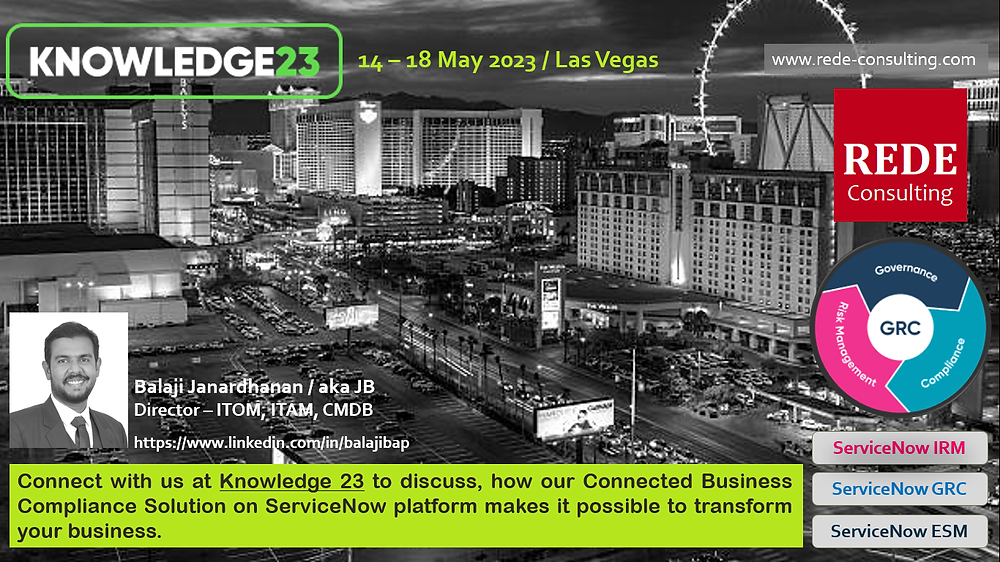 We invite you to meet our team at Knowledge 23