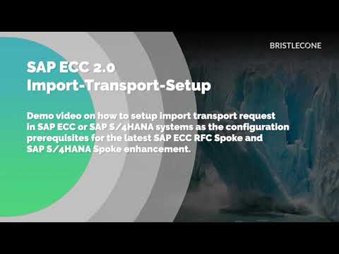 SAP ECC RFC Spoke v2.x.x - Steps to import Transport Request in SAP