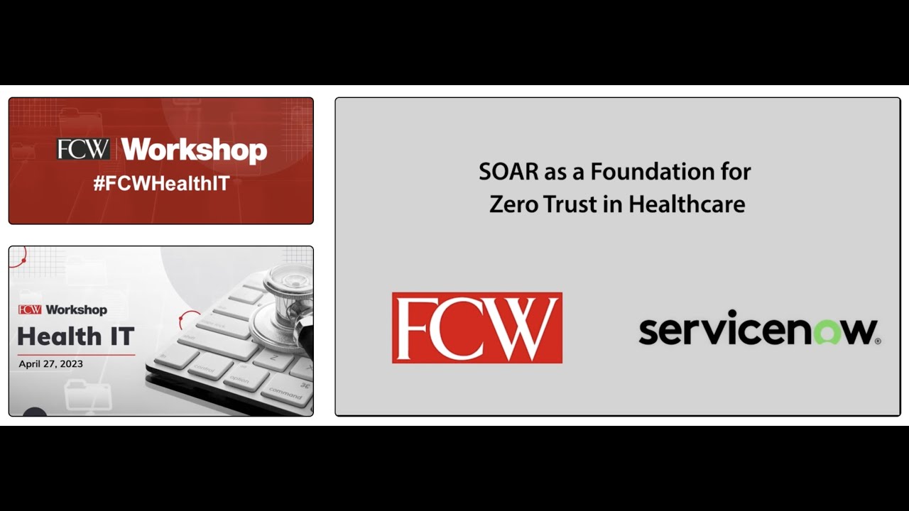 SOAR as a Foundation for Zero Trust in Healthcare