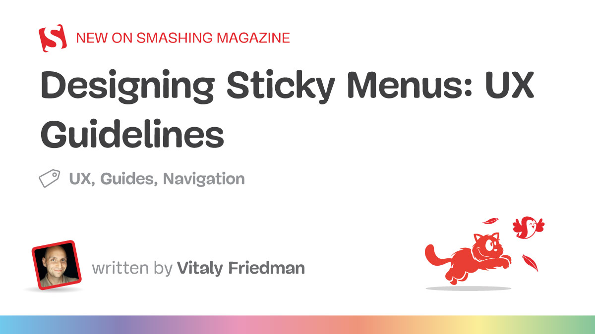 Designing Sticky Menus