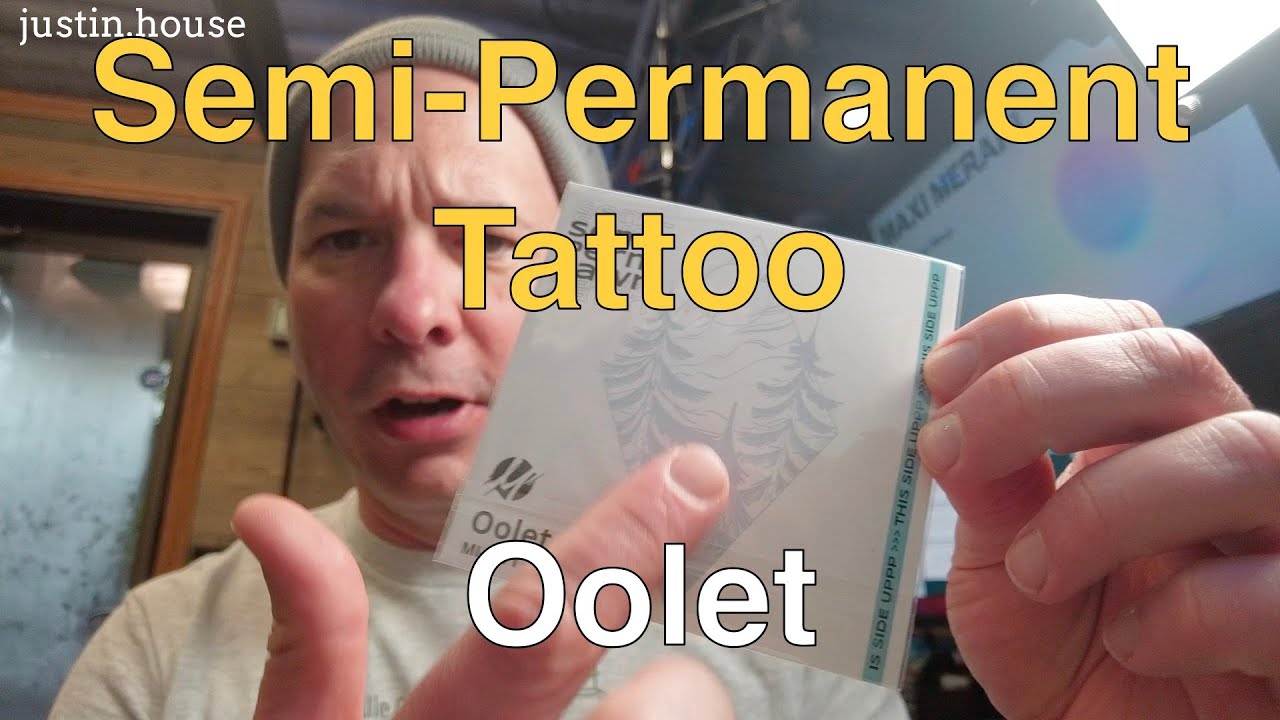 Forest on My Right Shoulder - Semi-Permanent Tattoo Fun
